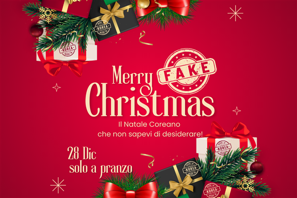 MERRY FAKE CHRISTMAS. Il Natale coreano che non sapevi di desiderare!
